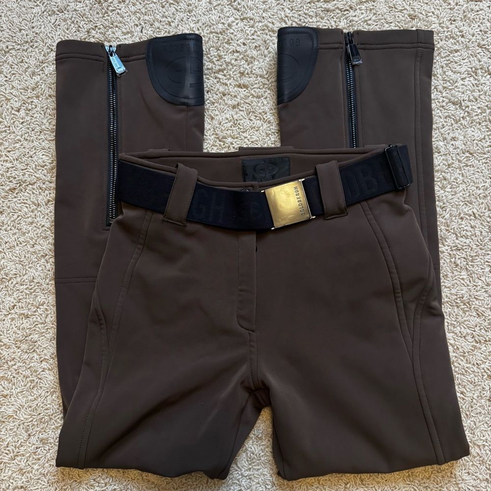 Goldbergh Pippa Ski Pants Waterproof Dark Brown US 10 Snow Pants